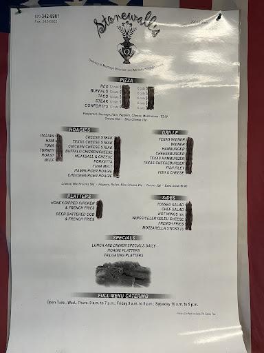 Stonewalls Pizza